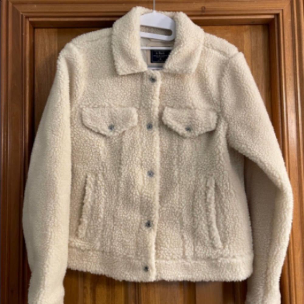 Off White Sherpa Jacket